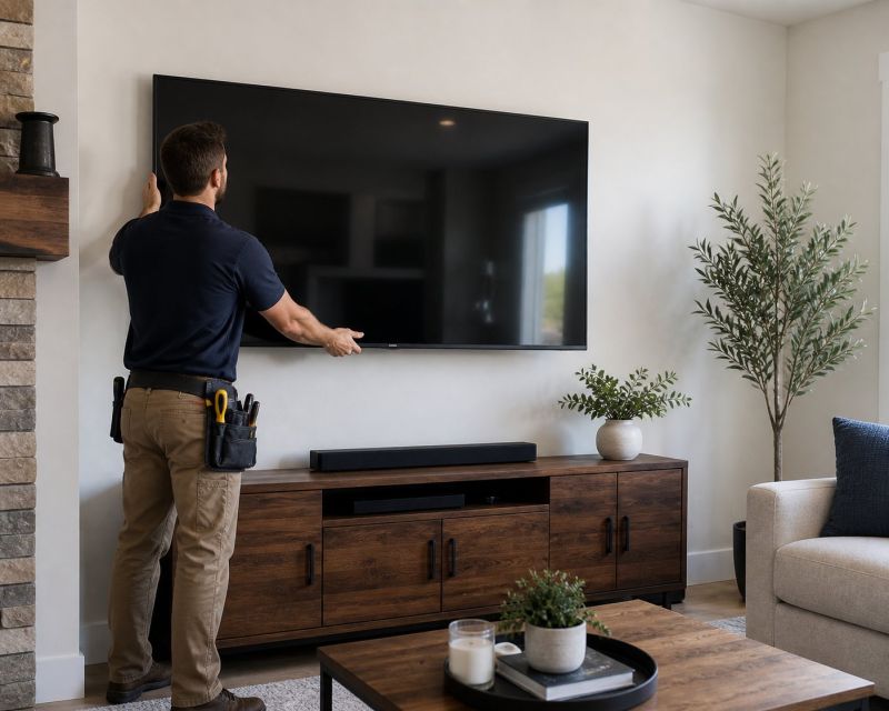 Tv Mounting Service in Conroe, TX